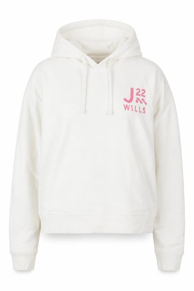 Womens UK 10 Regular Jack Wills White Pullover Hoodie