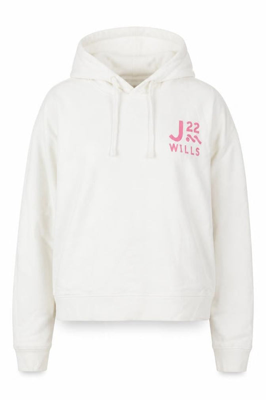 Womens UK 10 Regular Jack Wills White Pullover Hoodie