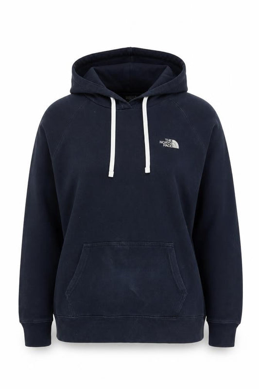 Womens UK L Regular The North Face Blue Pullover Hoodie
