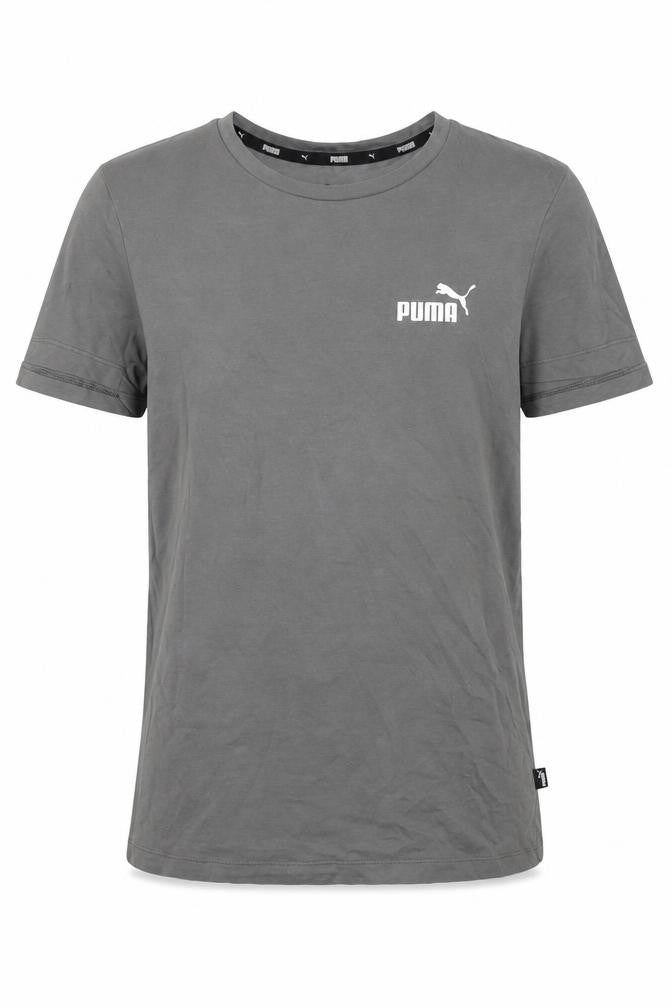 Mens UK Size S PUMA Grey  Cotton T-Shirt