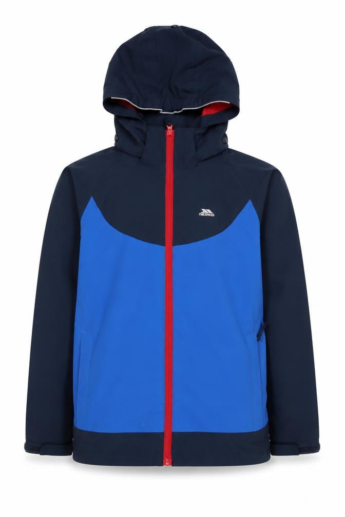 Trespass Boys' Blue Waterproof Rain Coat, Size 11-12 Years
