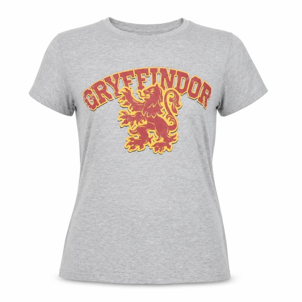 Unisex Adultss UK Size L Harry Potter Grey Cotton T-Shirt