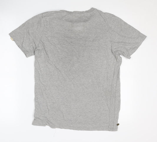 Tokyo Laundry Men's Grey Graphic Print T-Shirt M