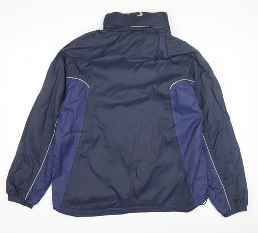 Regatta Blue Waterproof Rain Jacket Unisex Large