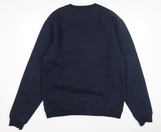 Champion Men's Blue Rams Sweatshirt M Pullover Crew Neck