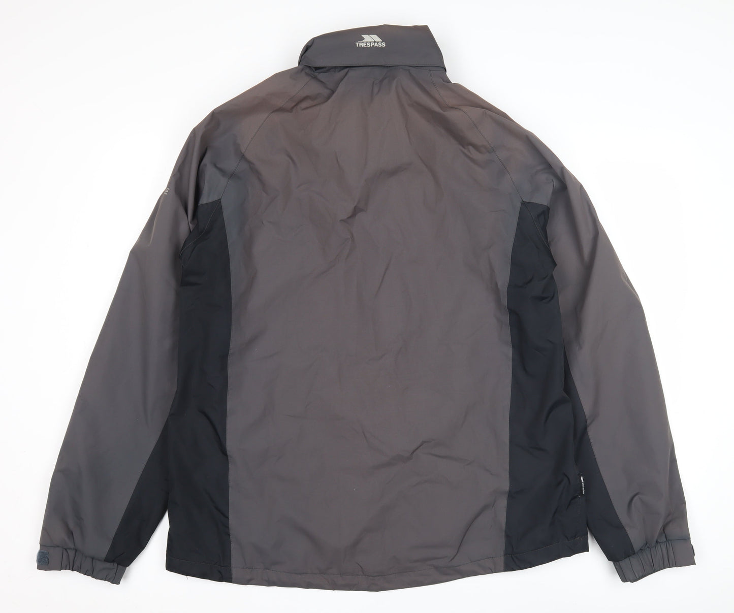 Trespass Men's Grey Windbreaker Jacket - L
