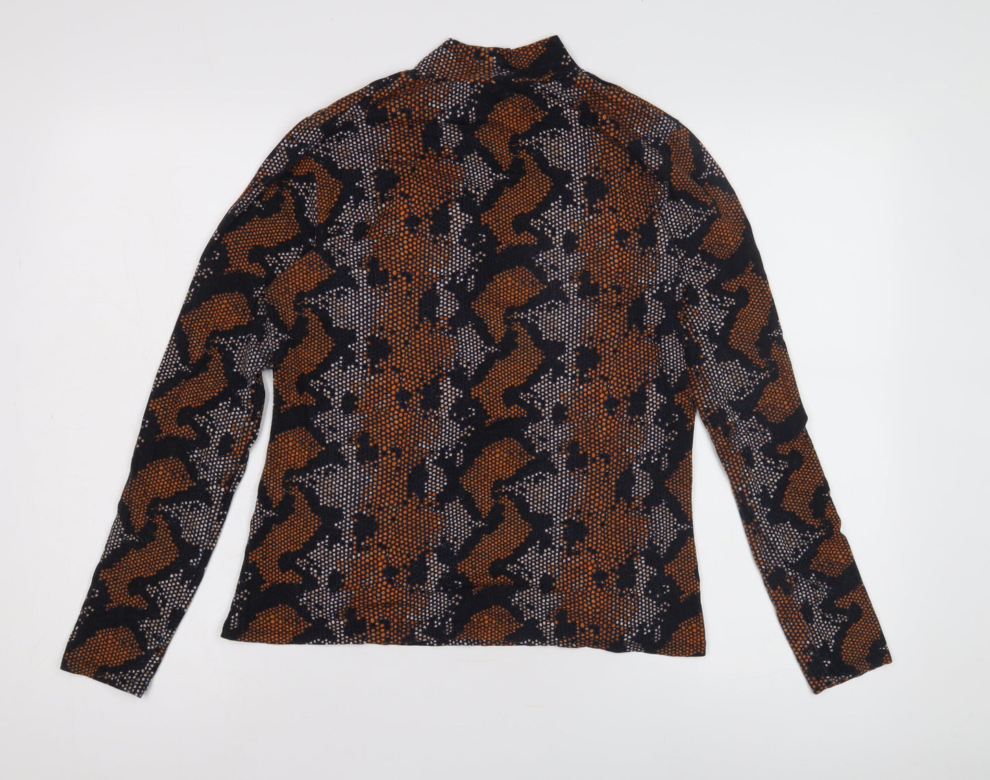 Warehouse Women’s Animal Print Top, Size 14