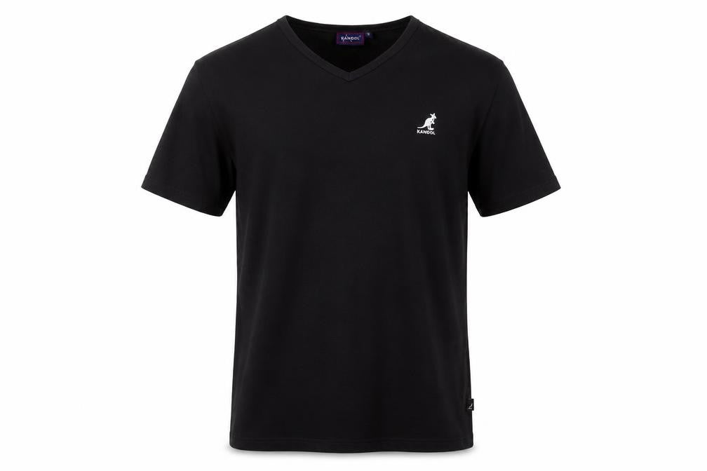 Mens UK Size S Kangol Black  Polyester Blend T-Shirt