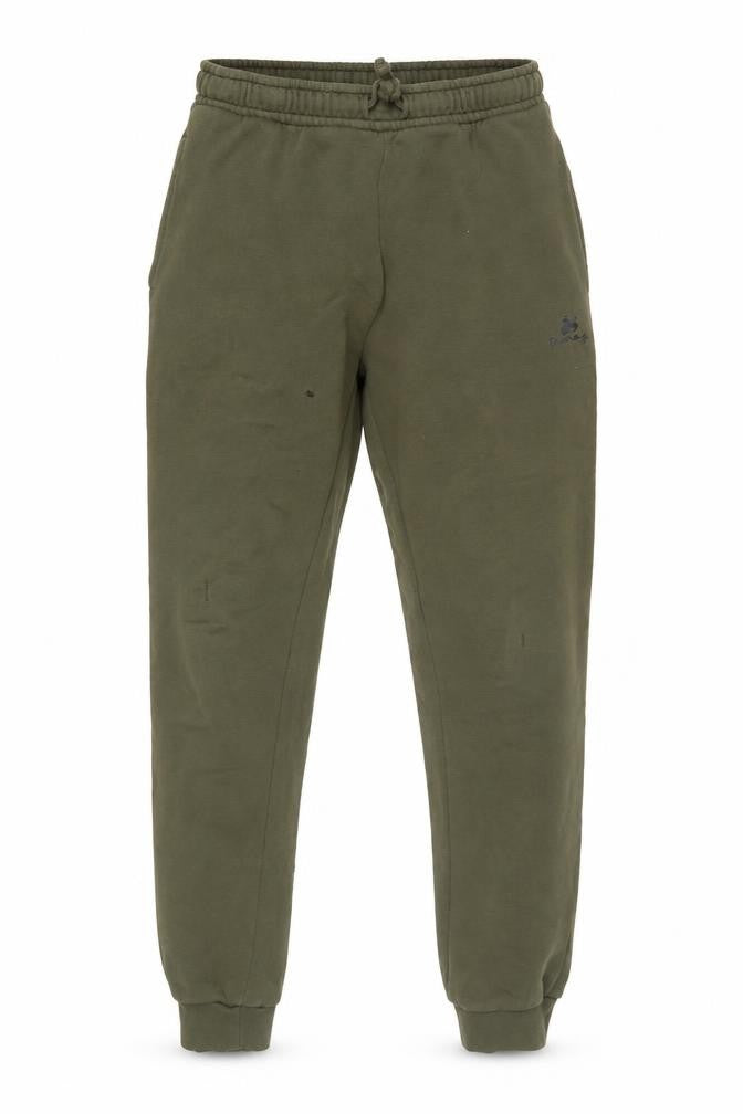 Front view of Poney boys’ green jogger trousers, 12-13 years, casual style