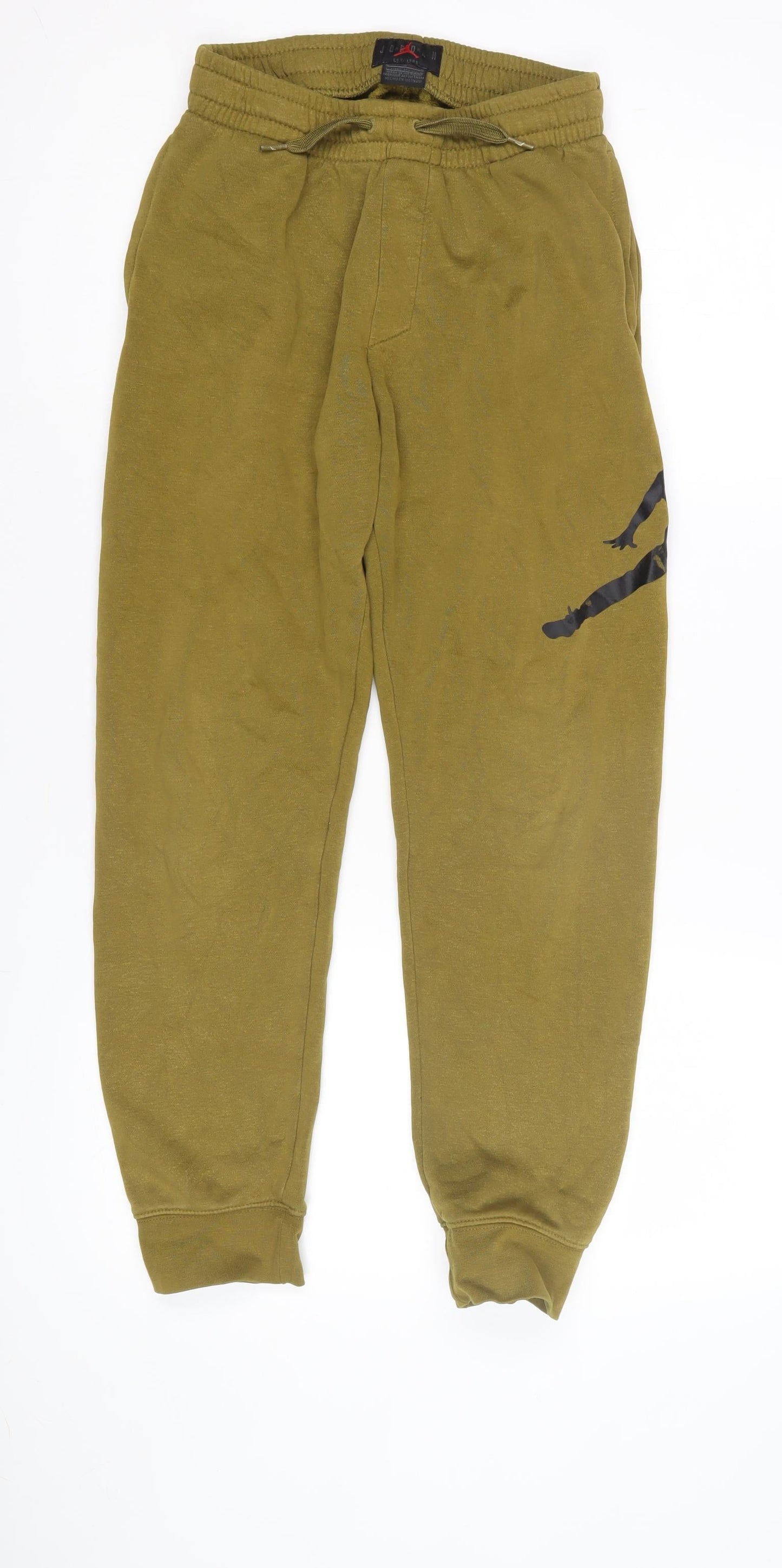 Jordan Boys Green Jogger Trousers - 12 Years
