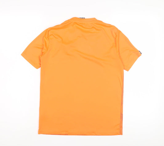 Carbrini Boys Orange Football Jersey T-Shirt 10-11 Years