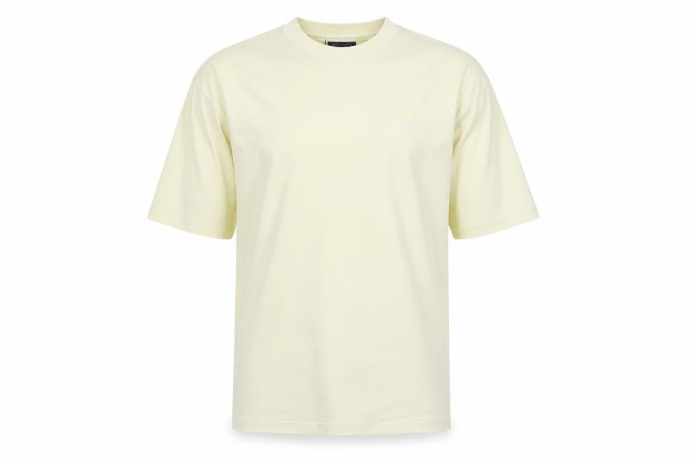 GADDI Men's Ivory Crew Neck T-Shirt L