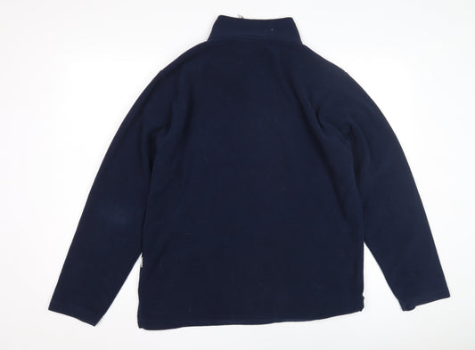 Trespass Men's Blue Fleece Pullover Sweatshirt M