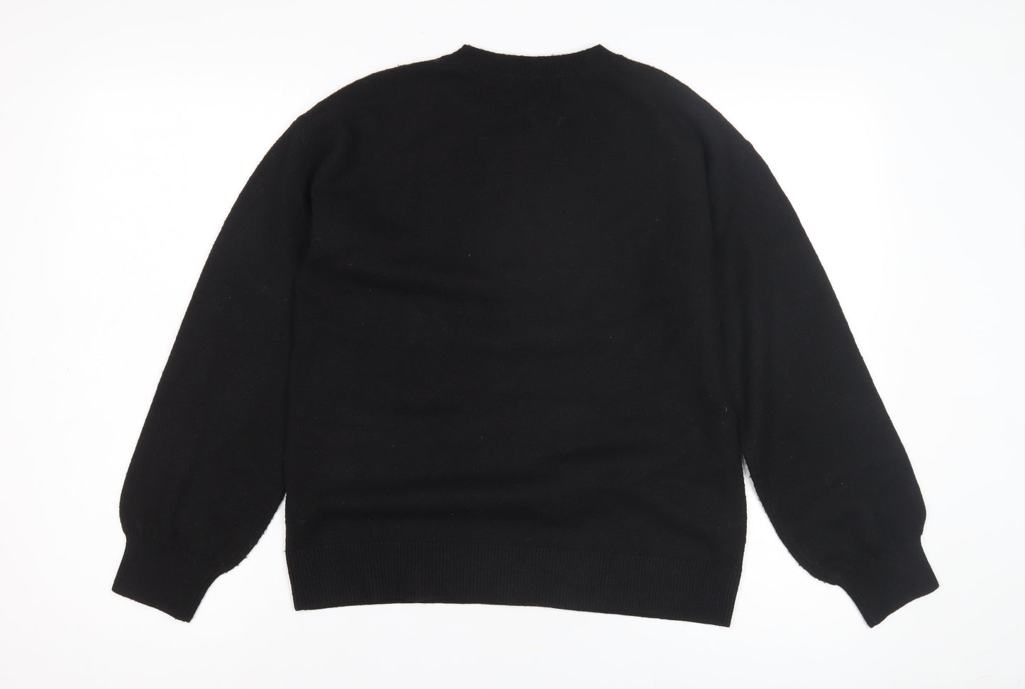 Marks and Spencer Women's Black S Pullover Sequin Jumper