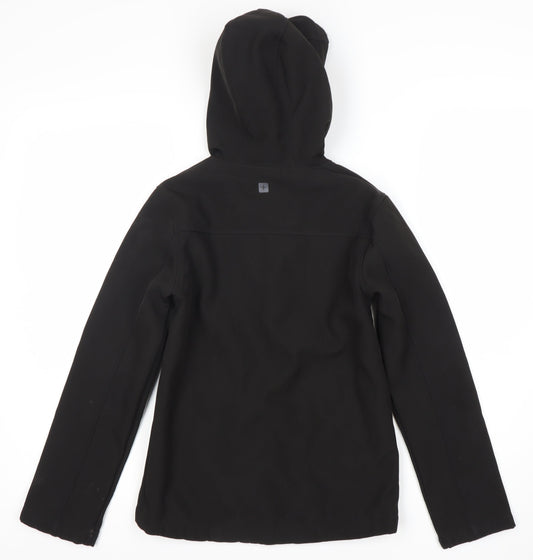 Mountain Warehouse Boys Black Soft Shell Jacket 9-10 Years