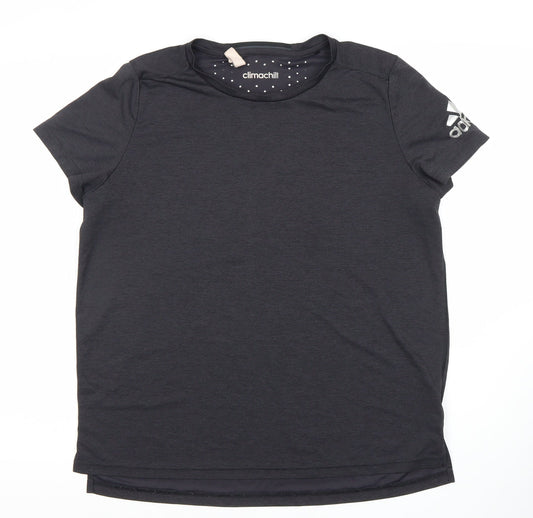 Adidas Women's Black Pullover T-Shirt Size 16
