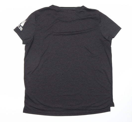 Adidas Women's Black Pullover T-Shirt Size 16