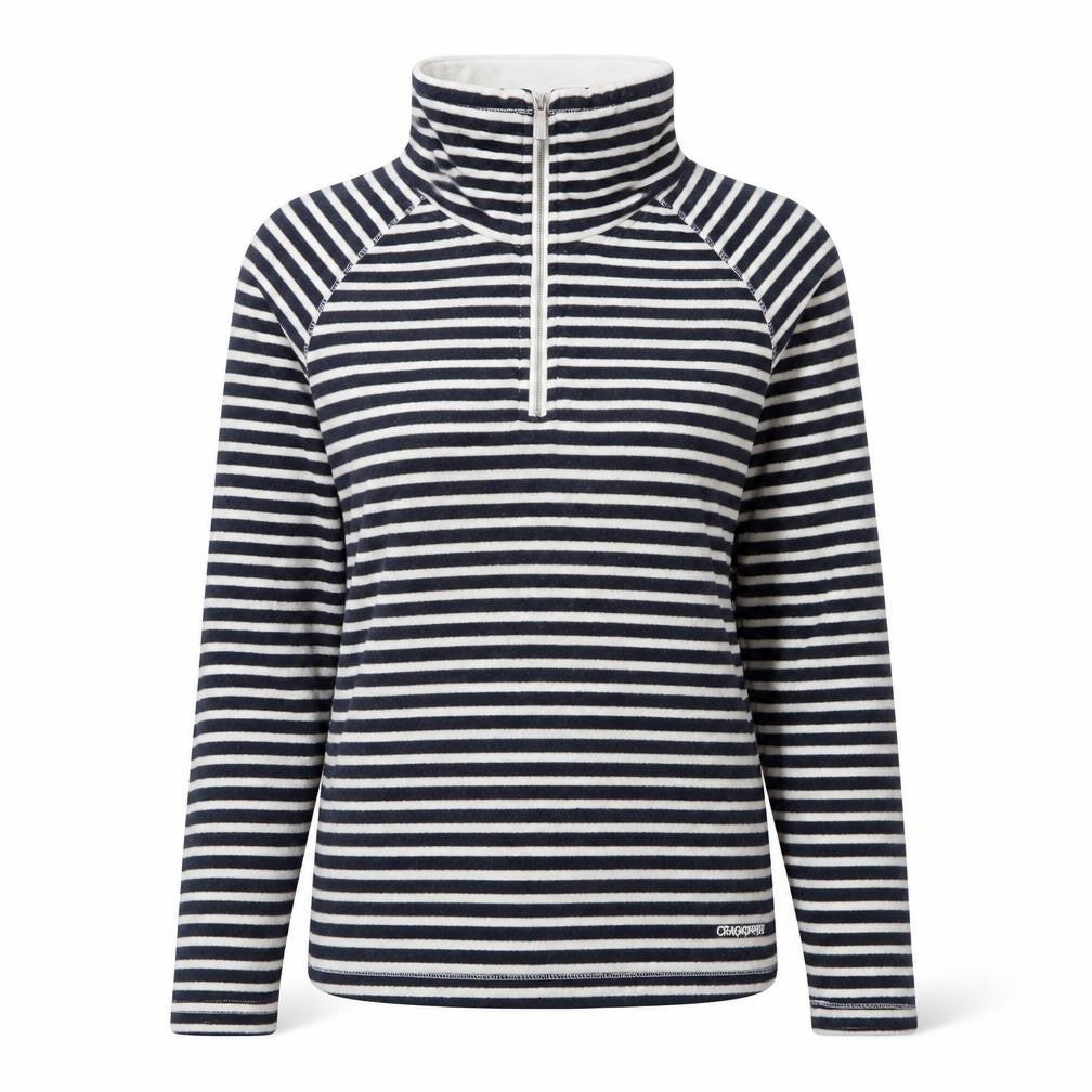 Womens UK 10  Craghoppers Blue Full Zip Sweatshirt