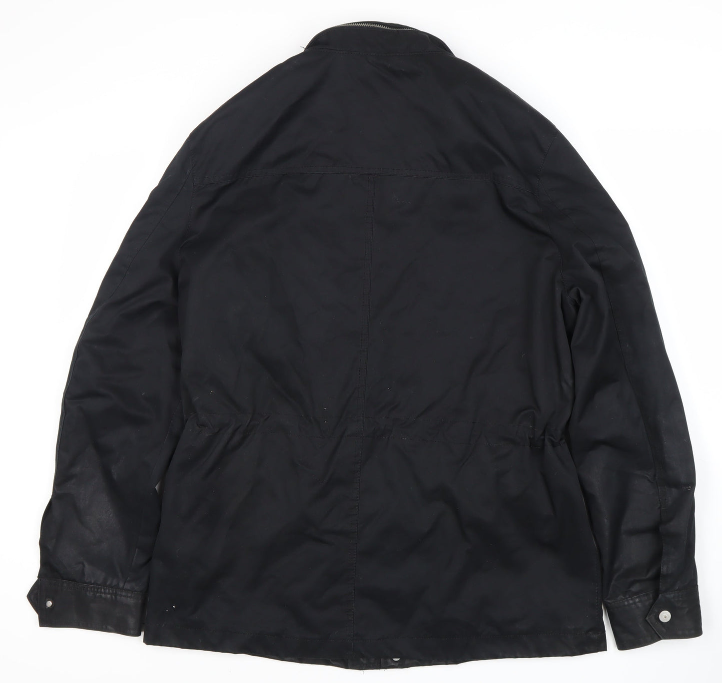 H&M Women's Black Parka Jacket, Medium, Casual Wear