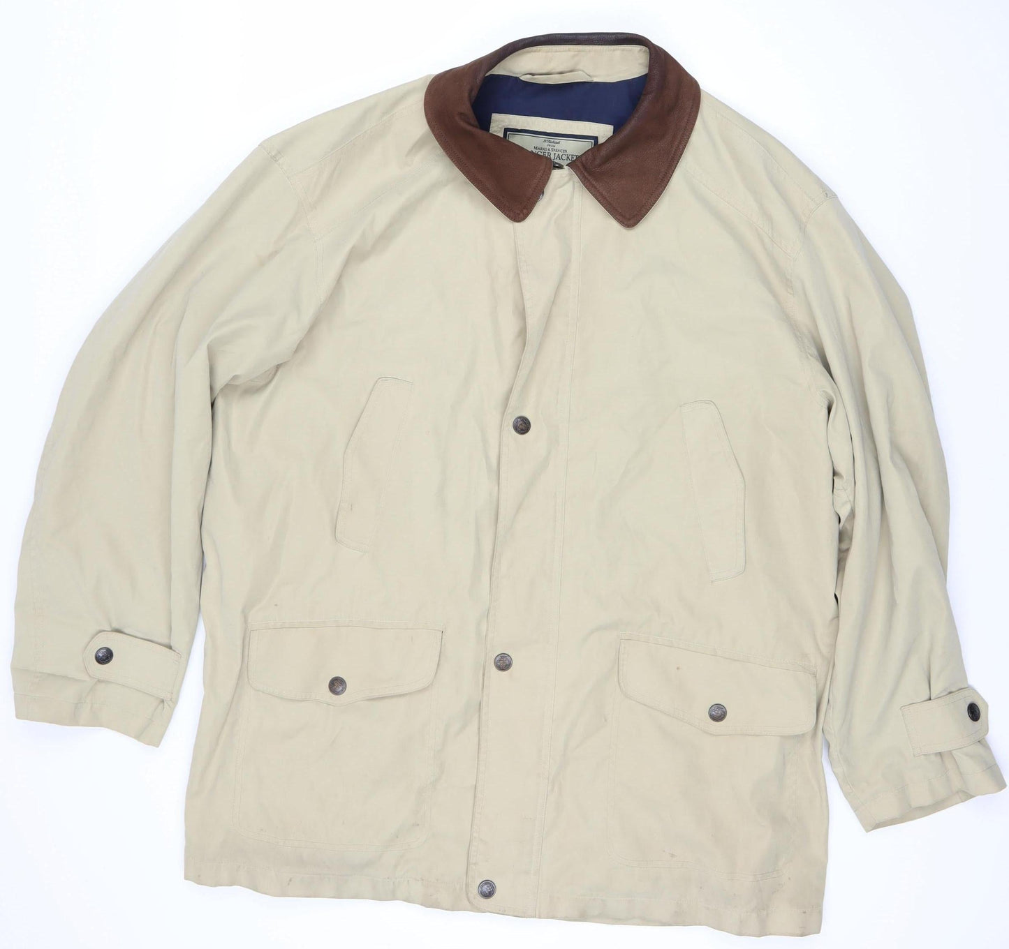 Marks and Spencer Men's Beige Coat L