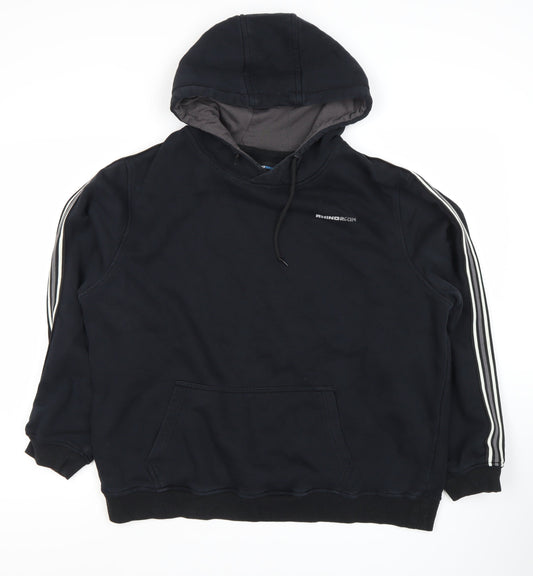 RHINOSKIN Men's Black XL Pullover Hoodie Fleece