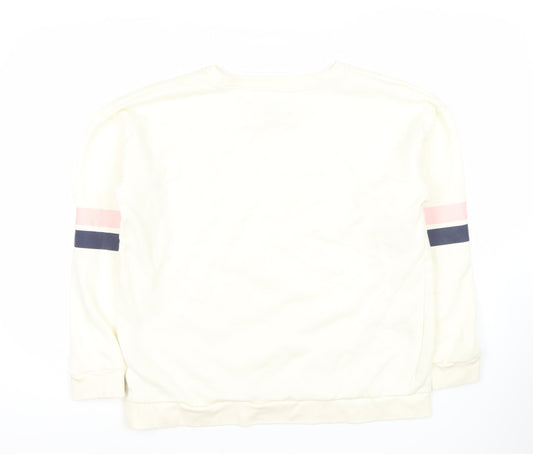 Tokyo Laundry Women's Ivory Pullover Sweatshirt Size 12