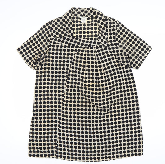 Mamas & Papas Women's Polka Dot Top Black Size 12