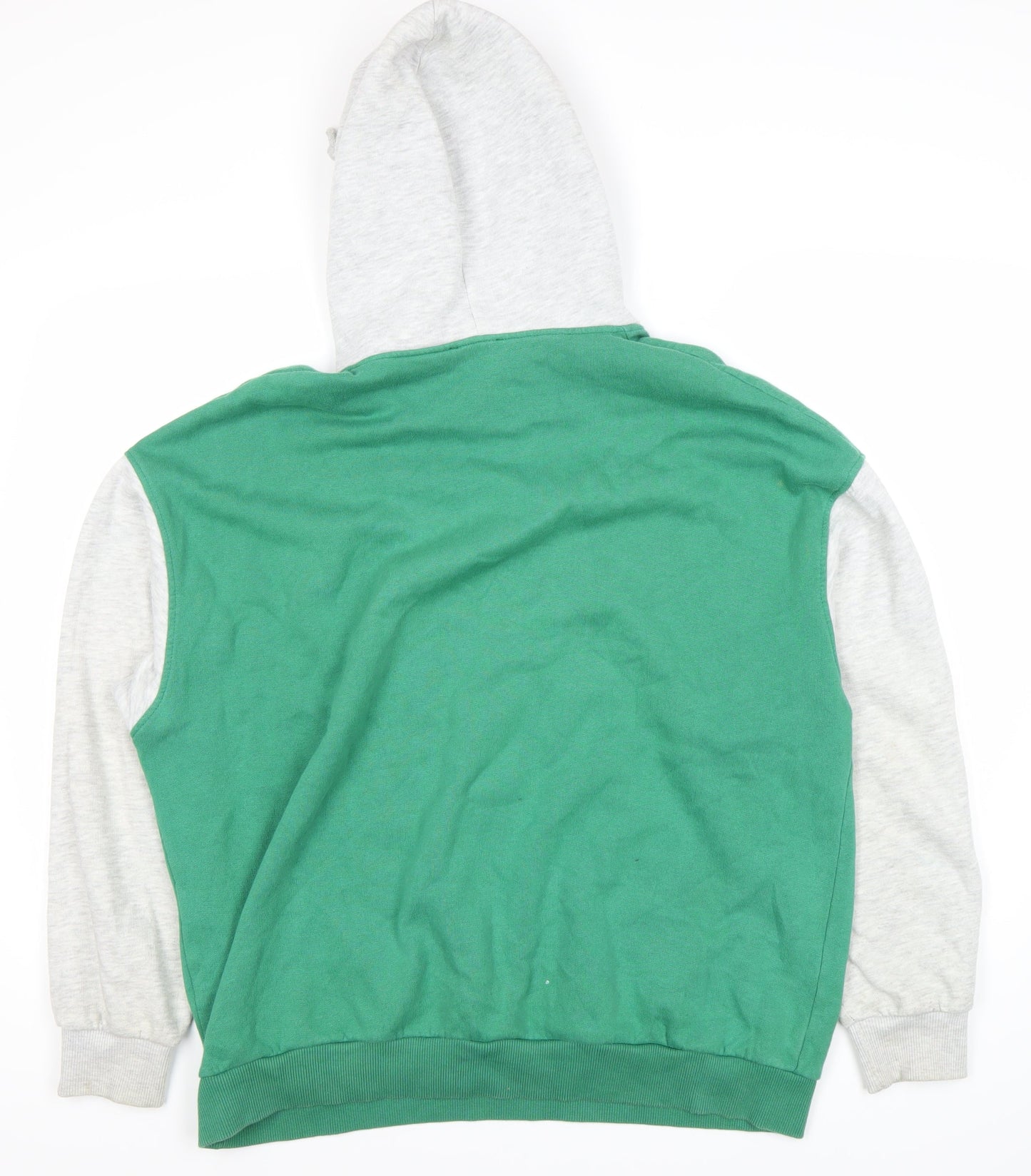 Pull&Bear Teen Green Hoodie, Medium, College Style