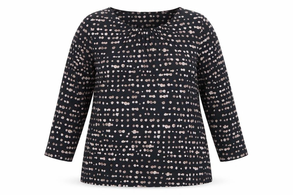 Marks and Spencer Women's Polka Dot Long Sleeve Top