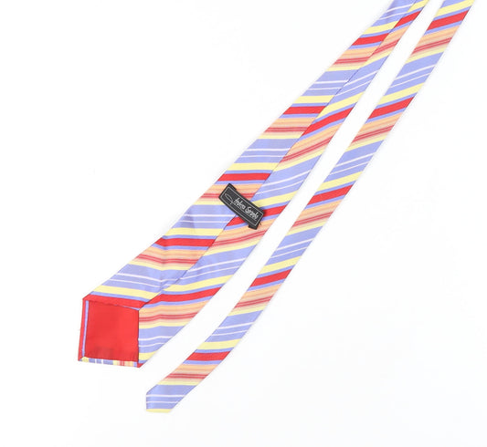 Andrea Sorrenti Men's Multicoloured Slim Silk Tie