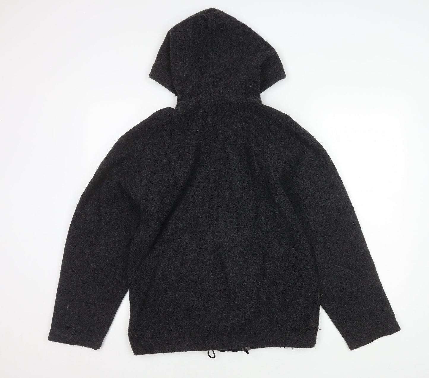 Marks and Spencer Men's Grey Hooded Jacket Size S