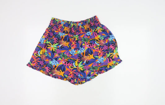 Next Girls Multicoloured Floral Shorts, 15 Years, Casual Summer