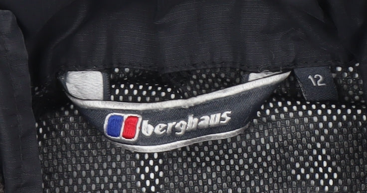 Berghaus Women's Black Windbreaker Jacket Size 12