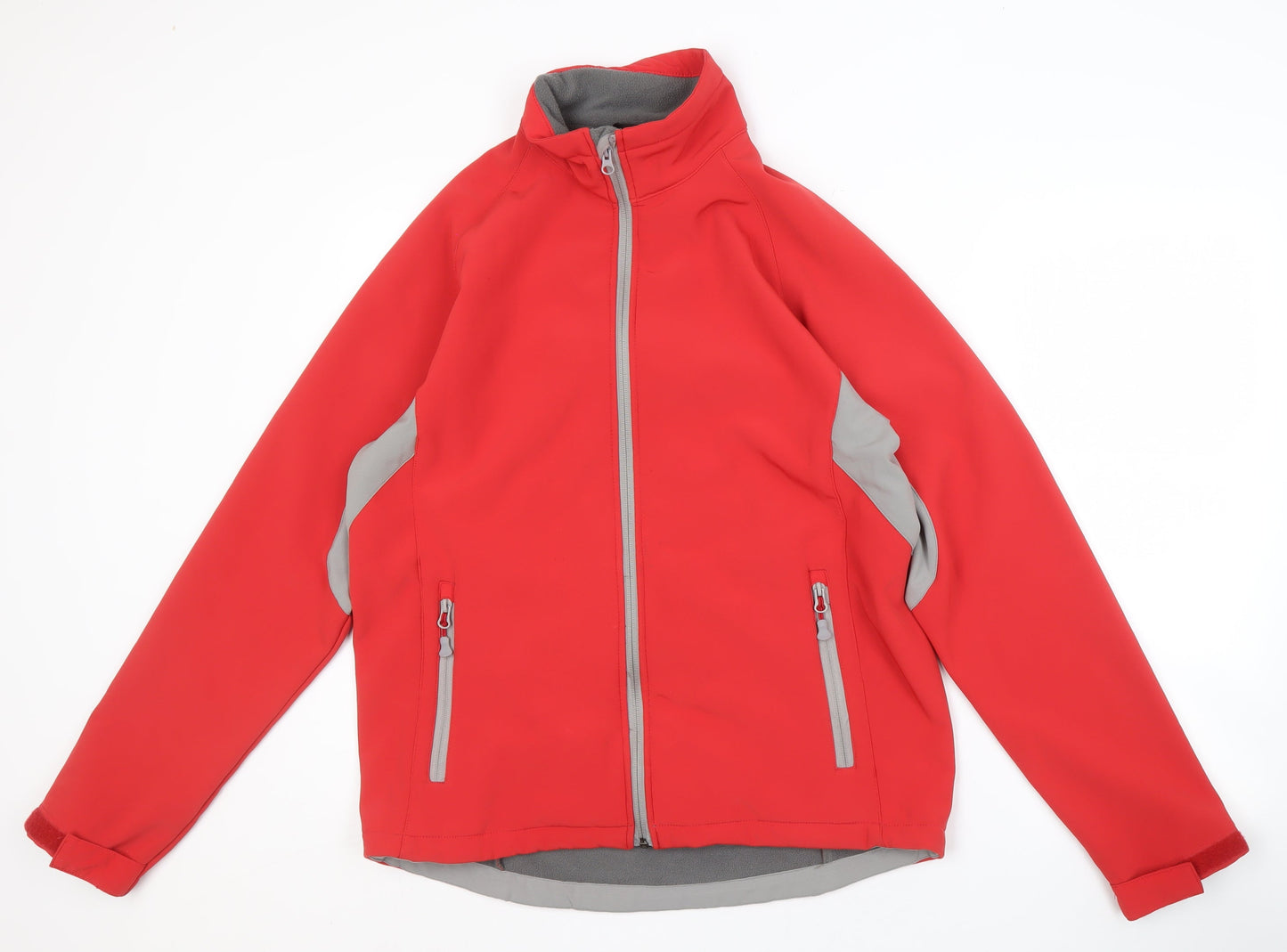 Crane Trail Men's Red Soft Shell Jacket M