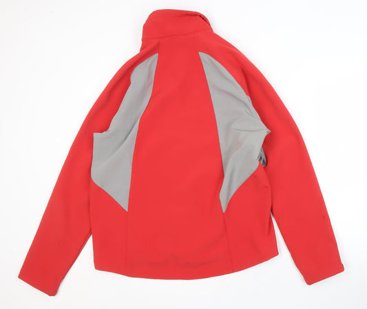 Crane Trail Men's Red Soft Shell Jacket M