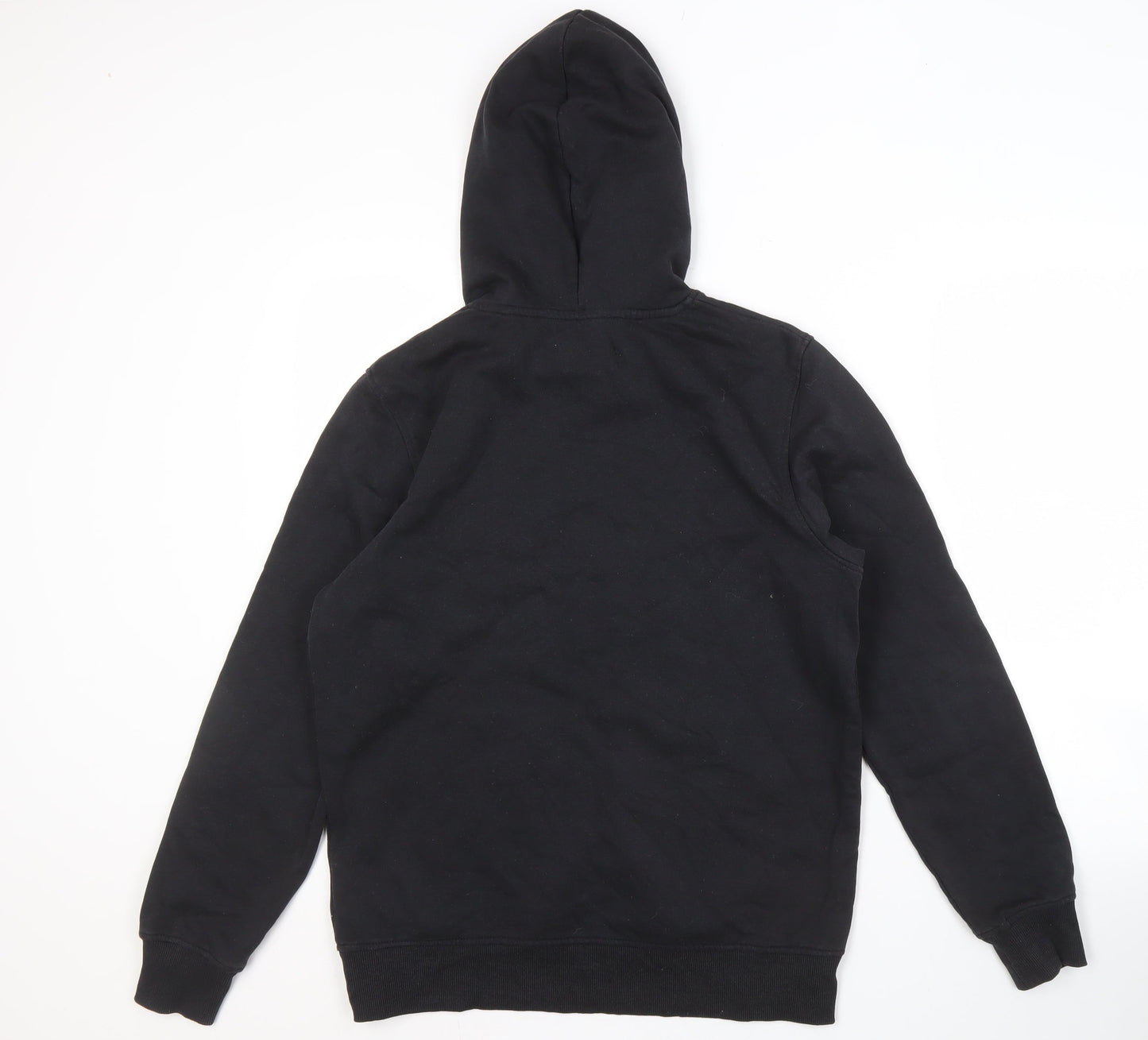 Jack & Jones Men's Black Hoodie Medium Pullover Casual