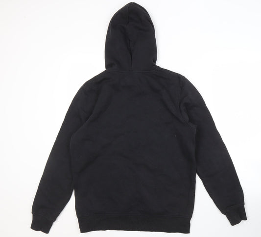 Jack & Jones Men's Black Hoodie Medium Pullover Casual