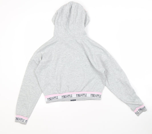Primark Girls Grey Full Zip Hoodie - Size 146