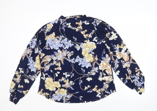 Lauren Ralph Lauren Women's Floral Multicoloured XL Blouse