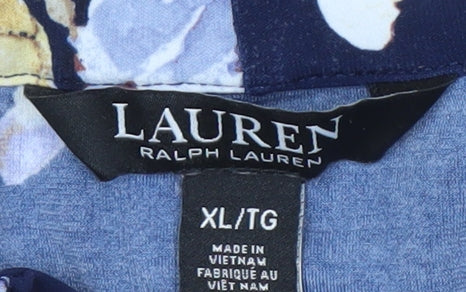 Lauren Ralph Lauren Women's Floral Multicoloured XL Blouse