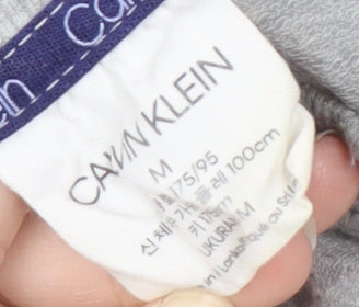 Calvin Klein Men's Grey Blue Pullover Sweatshirt M