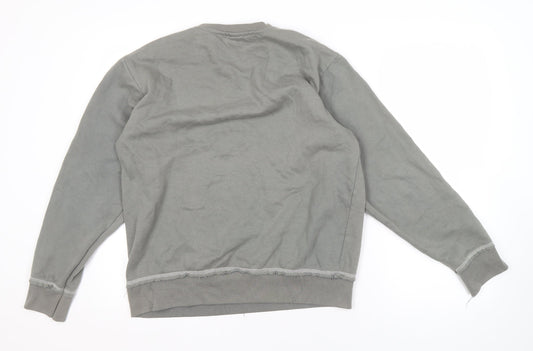 Blue Steel Unisex Grey Pullover Sweatshirt