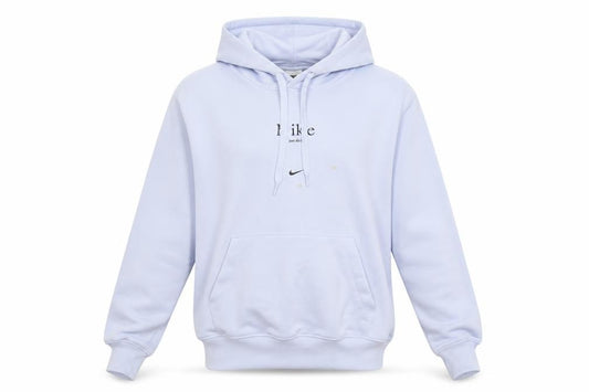Mens UK S Regular Nike Blue Pullover Hoodie