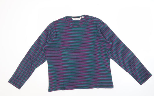 EWM Pure Classics Women's Striped Long Sleeve Top M