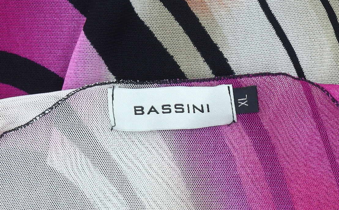 Bassini Women's Multicoloured Kimono Blouse - XL