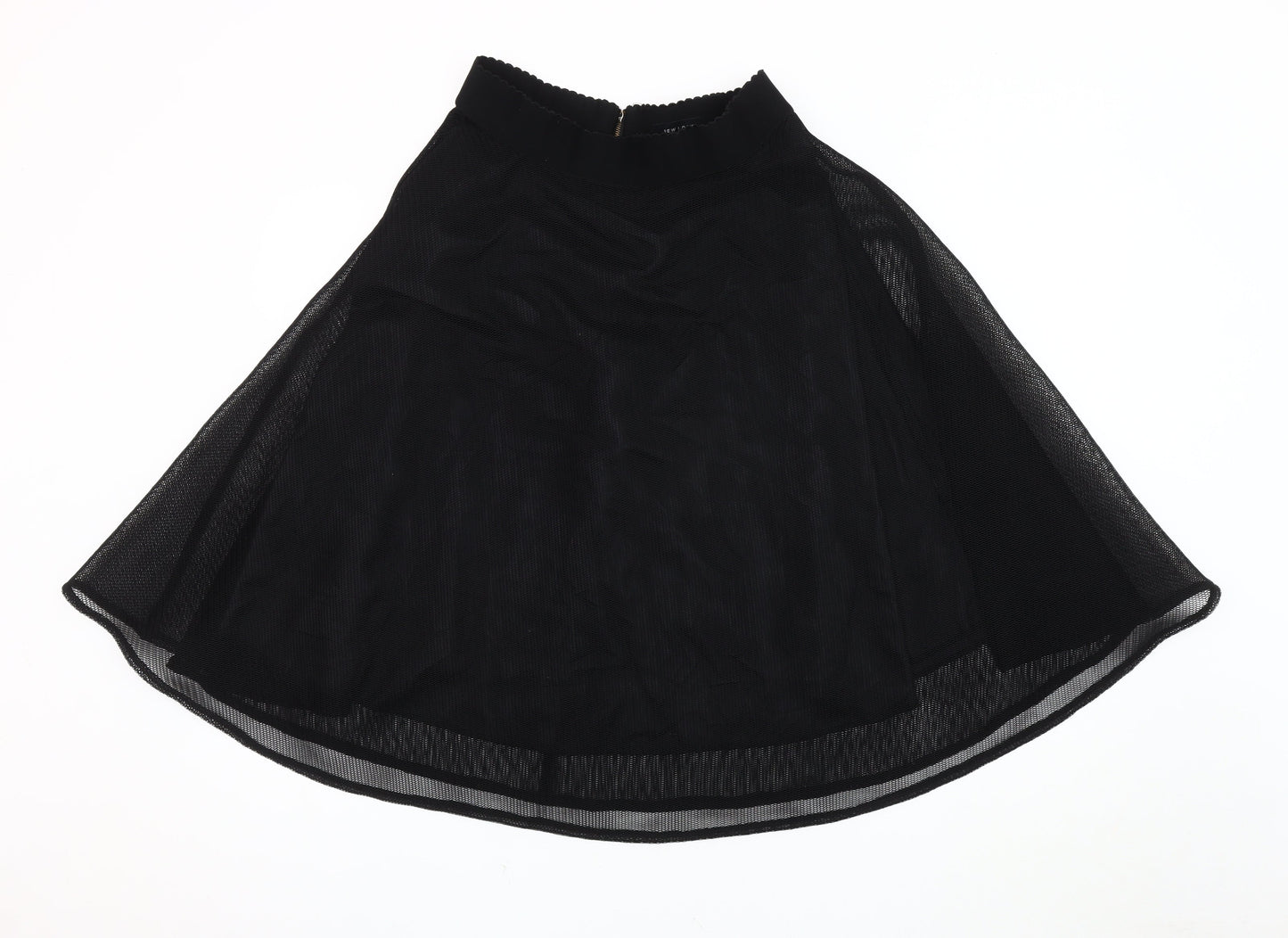 New Look Women's Black A-Line Skirt, Size 12