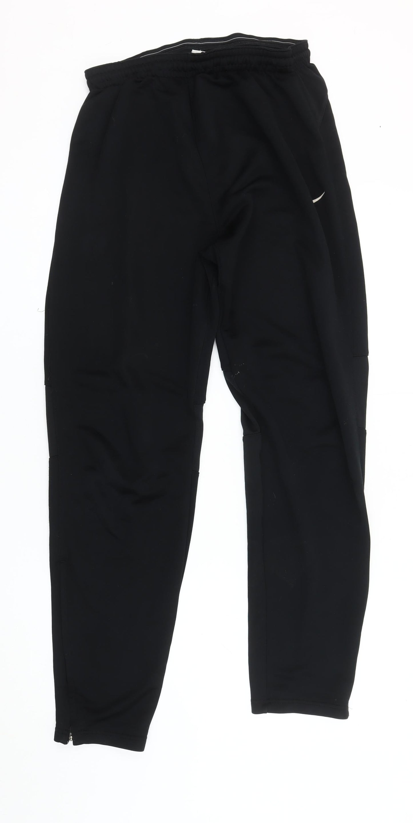 Nike Men's Black Track Pants, Dri-FIT, M