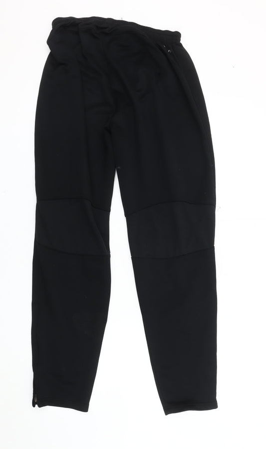Nike Men's Black Track Pants, Dri-FIT, M