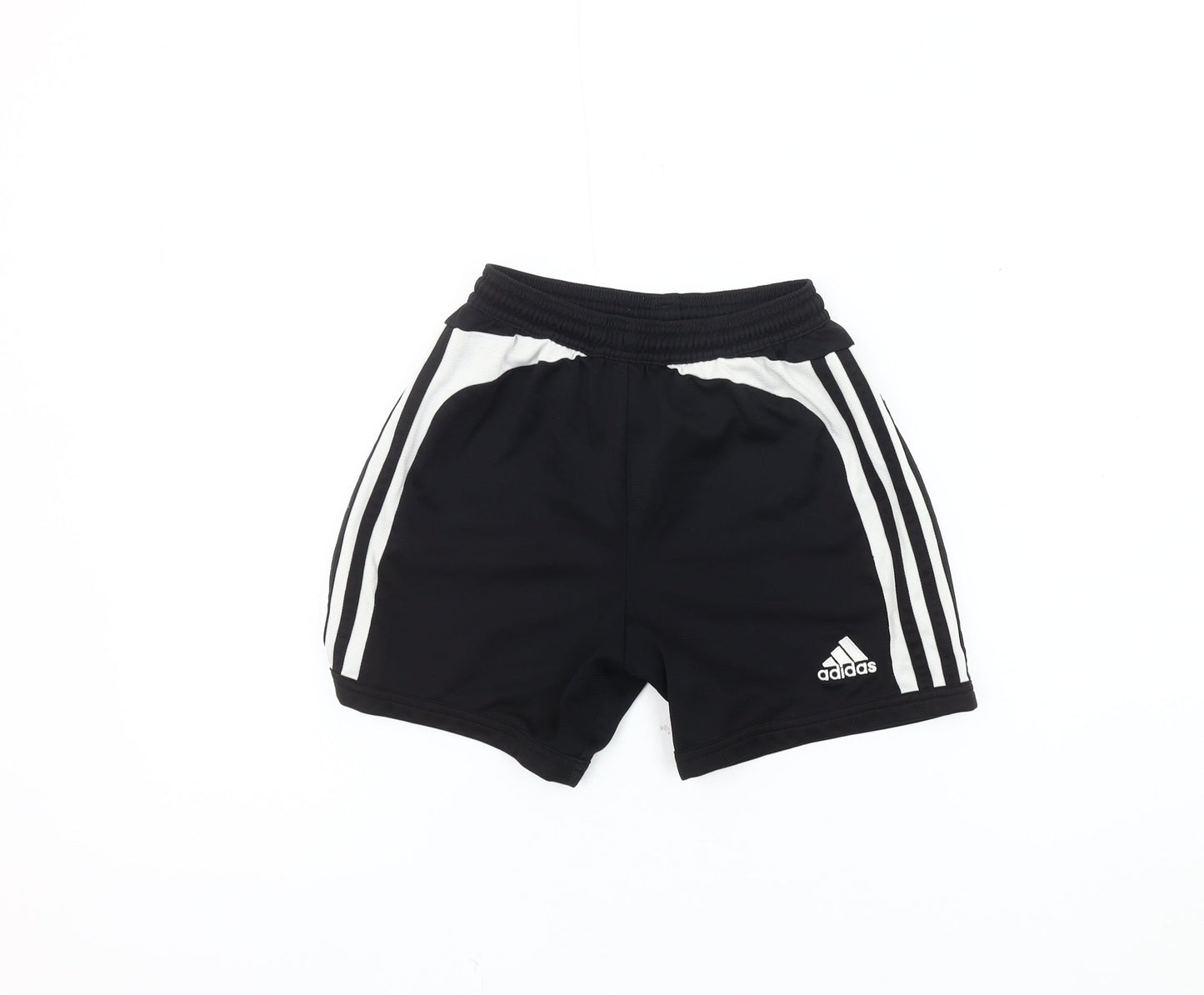 Adidas Boys' Black Athletic Shorts, Size 11-12