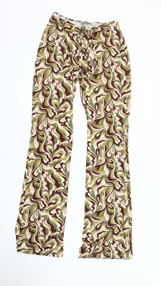 Pull&Bear Women's Multicoloured Leggings Size 12